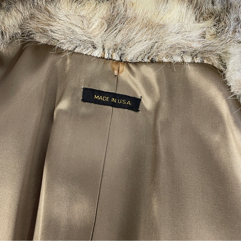 Style VI Ltd. Vintage Fur Coat Faux Fur - Picture 5 of 9